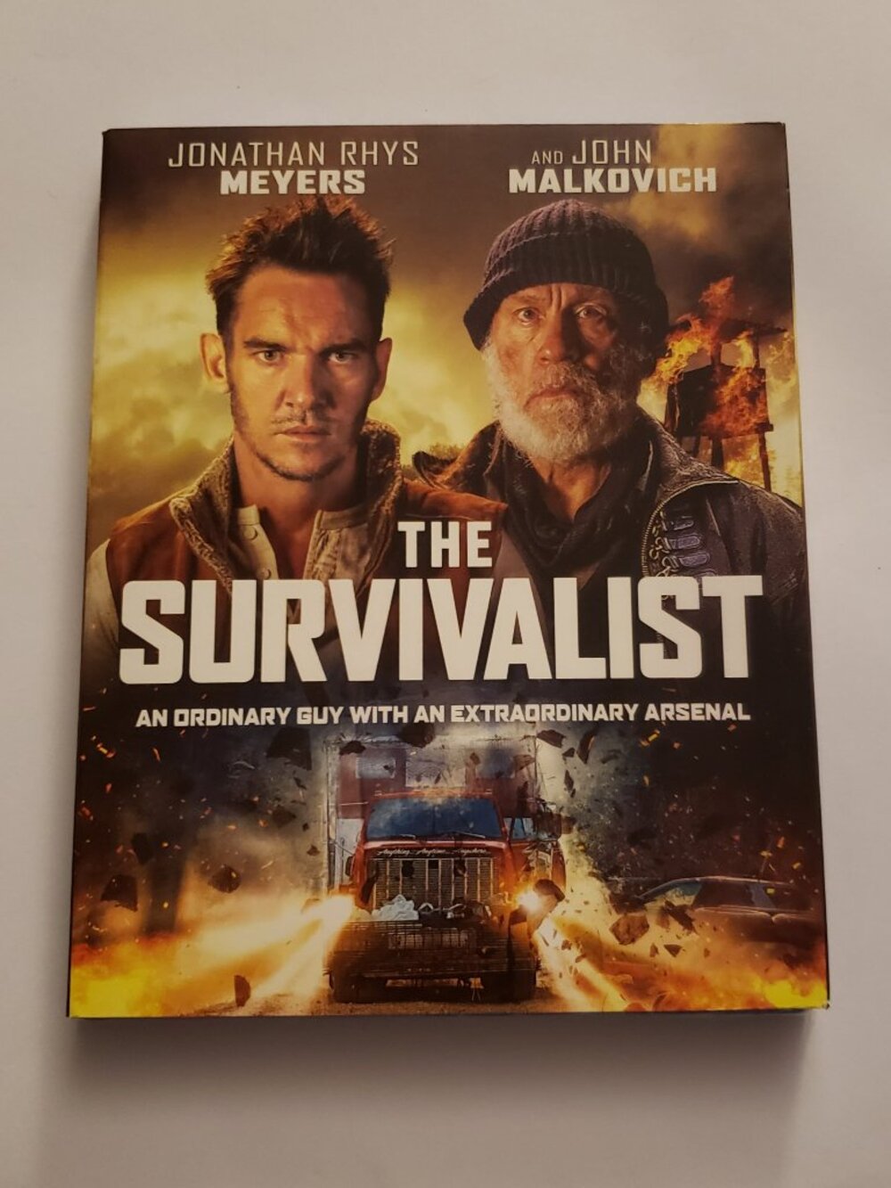 The Survivalist Blu-ray 2021 John Malkovich Jonathan Rhys Meyers New Quiver